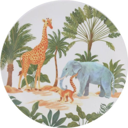 ASSIETTE PLATE LA MEDITERRANEA SAUVAGE MELAMINE 25,5 CM